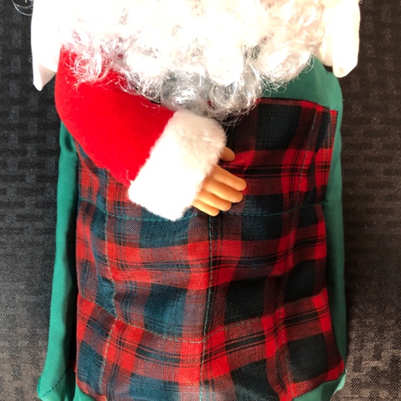 Vintage 1992 Telco Sleeping Santa Claus Sleeps Snores - Picture 6 of 11